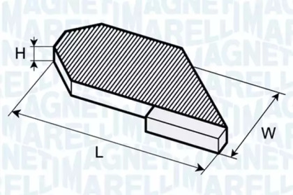 Фильтр (MAGNETI MARELLI: 350203062680)