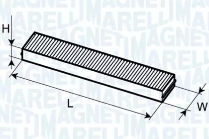 Фильтр (MAGNETI MARELLI: 350203061870)