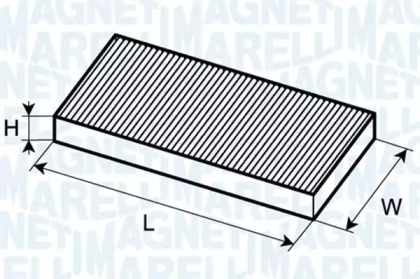 Фильтр (MAGNETI MARELLI: 350203061720)