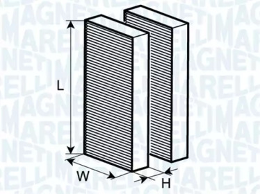 Фильтр (MAGNETI MARELLI: 350203062670)