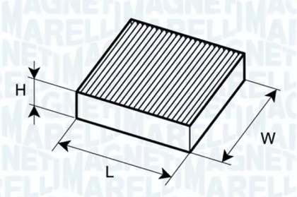 Фильтр (MAGNETI MARELLI: 350203062010)