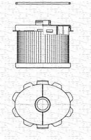 Фильтр (MAGNETI MARELLI: 213908503000)