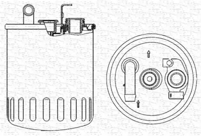 Фильтр (MAGNETI MARELLI: 213908509000)