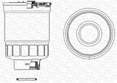 Фильтр (MAGNETI MARELLI: 213908523000)