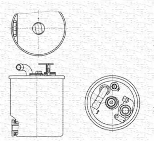 Фильтр (MAGNETI MARELLI: 213908531000)