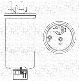 Фильтр (MAGNETI MARELLI: 213908536000)