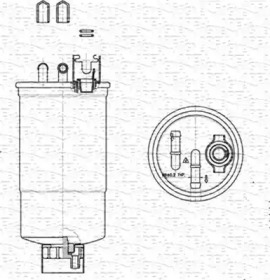 Фильтр (MAGNETI MARELLI: 213908548000)