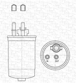 Фильтр (MAGNETI MARELLI: 213908552000)