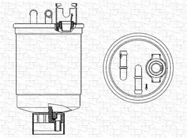 Фильтр (MAGNETI MARELLI: 213908555000)