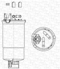 Фильтр (MAGNETI MARELLI: 213908561000)