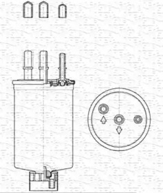 Фильтр (MAGNETI MARELLI: 213908566000)