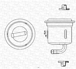 Фильтр (MAGNETI MARELLI: 213908350300)