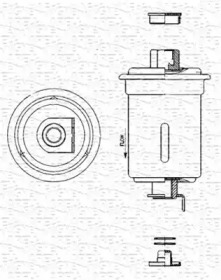 Фильтр (MAGNETI MARELLI: 213908905500)