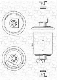 Фильтр (MAGNETI MARELLI: 213908907000)