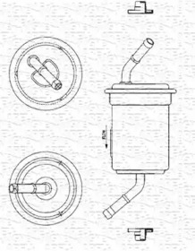 Фильтр (MAGNETI MARELLI: 213908907800)