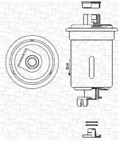 Фильтр (MAGNETI MARELLI: 213908908320)