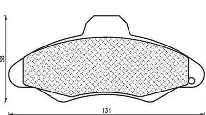 Комплект тормозных колодок (MAGNETI MARELLI: 430216171056)