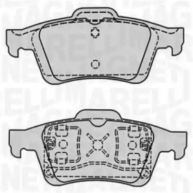 Комплект тормозных колодок (MAGNETI MARELLI: 363916060569)