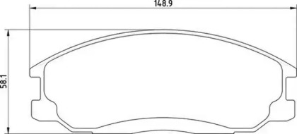 Комплект тормозных колодок (MAGNETI MARELLI: 363700201307)