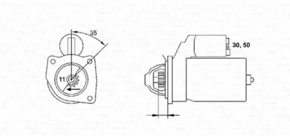 Стартер (MAGNETI MARELLI: 943241070010)