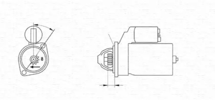 Стартер (MAGNETI MARELLI: 943241102010)