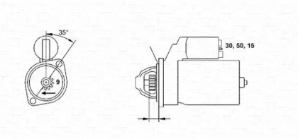 Стартер (MAGNETI MARELLI: 943251220010)