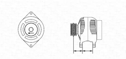 Генератор (MAGNETI MARELLI: 943346201010)