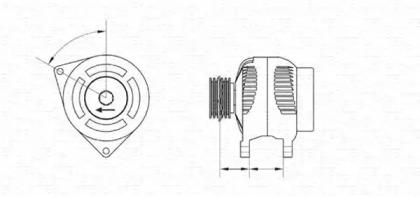 Генератор (MAGNETI MARELLI: 943355230010)