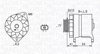 Генератор (MAGNETI MARELLI: 063532606010)