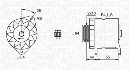 Генератор (MAGNETI MARELLI: 063532609010)