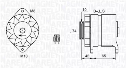 Генератор (MAGNETI MARELLI: 063532619010)