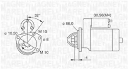 Стартер (MAGNETI MARELLI: 063720010010)