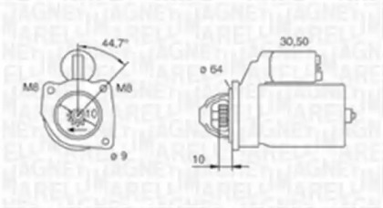 Стартер (MAGNETI MARELLI: 063720021010)