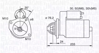 Стартер (MAGNETI MARELLI: 063521074420)