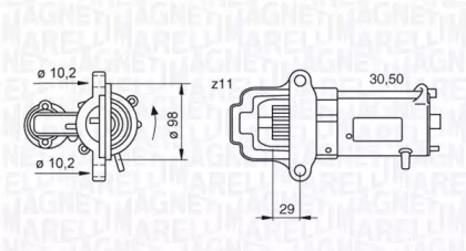 Стартер (MAGNETI MARELLI: 063280023010)