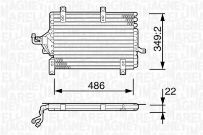 Конденсатор (MAGNETI MARELLI: 350203124000)