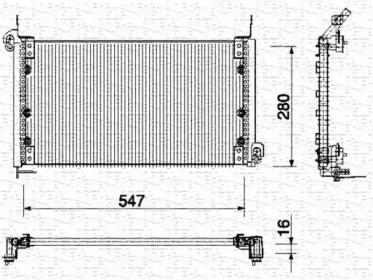 Конденсатор (MAGNETI MARELLI: 350203135000)