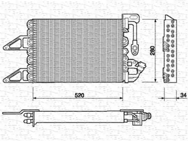 Конденсатор (MAGNETI MARELLI: 350203140000)