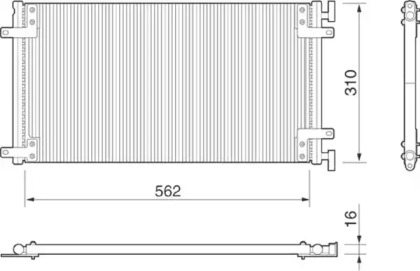 Конденсатор (MAGNETI MARELLI: 350203149000)