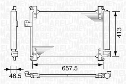 Конденсатор (MAGNETI MARELLI: 350203161000)