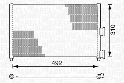 Конденсатор (MAGNETI MARELLI: 350203162000)