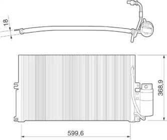 Конденсатор (MAGNETI MARELLI: 350203221000)