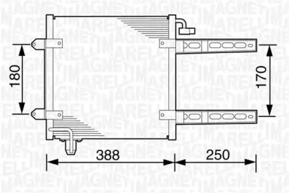 Конденсатор (MAGNETI MARELLI: 350203237000)