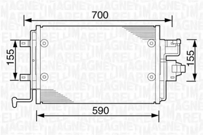 Конденсатор (MAGNETI MARELLI: 350203238000)