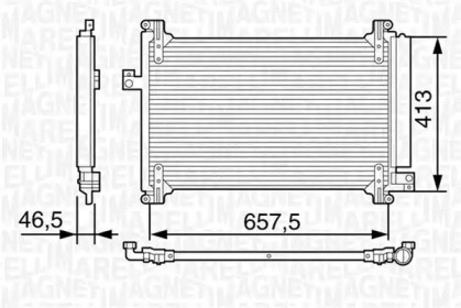 Конденсатор (MAGNETI MARELLI: 350203242000)