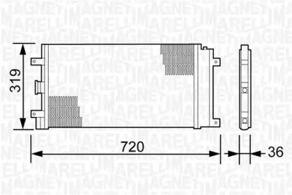 Конденсатор (MAGNETI MARELLI: 350203496000)