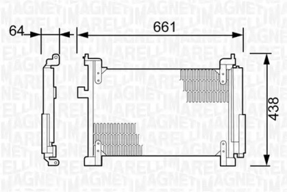 Конденсатор (MAGNETI MARELLI: 350203498000)