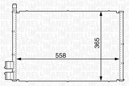 Конденсатор (MAGNETI MARELLI: 350203605000)