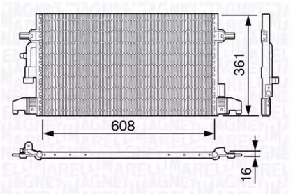 Конденсатор (MAGNETI MARELLI: 350203641000)