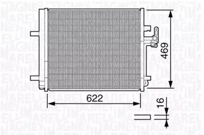 Конденсатор (MAGNETI MARELLI: 350203645000)